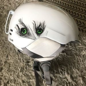 Women's Smith Allure Snow Helmet in Peacock